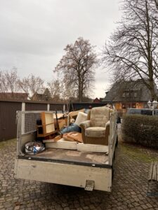 Einfamilienhaus vor Entrümpelung bei Zeitz