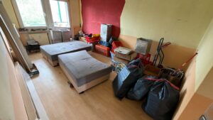 Wohnung vor Entrümpelung in Borna